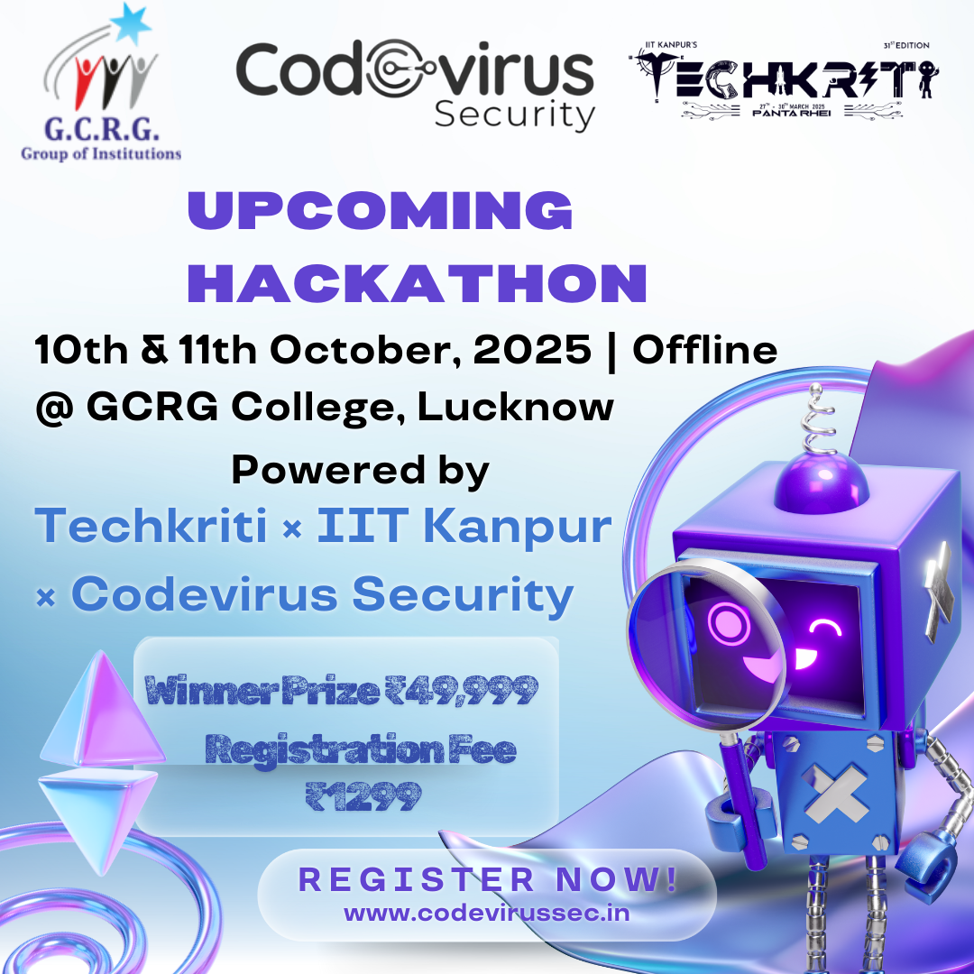 Codevirus Hackathon 2025: Building Cybersecurity Solutions for Tomorrow